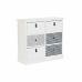 Chest of drawers DKD Home Decor White Grey Paolownia wood 68 x 25 x 62 cm