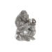 Dekoratív Figura DKD Home Decor Ezüst színű Gyarmati Gorilla 38,5 x 33 x 43,5 cm