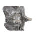 Dekoratív Figura DKD Home Decor Ezüst színű Gyarmati Gorilla 38 x 55 x 52 cm