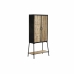 Credenza DKD Home Decor Nero Naturale Metallo 65 x 35 x 130,5 cm