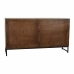 Skænk DKD Home Decor Hvid Metal Mangotræ 155 x 40 x 85 cm