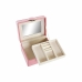 Smykkeskrin DKD Home Decor Pink Træ MDF 23 x 17 x 10 cm