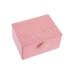 Smykkeskrin DKD Home Decor Pink Træ MDF 23 x 17 x 10 cm