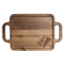 Cutting board DKD Home Decor Brown Acacia 40 x 25 x 2 cm (12 Units)