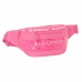 Bolsa de Cintura BlackFit8 Glow up Cor de Rosa 23 x 12 x 9 cm