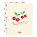 Ring binder Safta Cherry Beige A4 27 x 33 x 6 cm