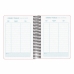 Agenda DOHE DP MEMORY BASIC Cor de Rosa A6 12 x 17 cm 2024-2025