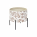 Console DKD Home Decor Bianco Nero Metallo Legno MDF 38 x 38 x 39 cm