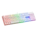 Teclado Mars Gaming MK422 Branco Qwerty português