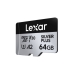 Card Micro SD Lexar Lexar Professional SILVER PLUS 64 GB