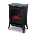 Dekorativ och elektrisk öppen spis för vägg Classic Fire Torino Svart 2000 W 56,5 x 24 x 38 cm