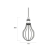 Lampadario EDM 32104 60 W