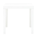 Dining Table IPAE Progarden Bali White 78 x 78 x 72 cm