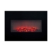 Decoratieve elektrische wandhaard Classic Fire Memphis Zwart 1800 W 66 x 13 x 46 cm