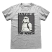 Camisola de Manga Curta Star Wars Employee of the Month Cinzento Unissexo