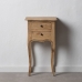 Nightstand Natural Mindi wood 40 x 30 x 72 cm