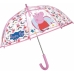 Parasol Peppa Pig Perletti Włókno szklane Ø 64 cm Dziecięcy