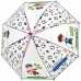 Guarda-Chuva Perletti Fibra de Vidro 67 cm Infantil Futebol