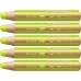 Crayons de couleur Stabilo Woody Vert 3-en-1 (5 Unités)