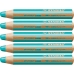 Creioane culori Stabilo Woody Turquoise 3 în 1 (5 Unități)