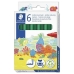 Felt-tip pens Staedtler Noris Club Green 6 Units