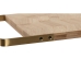 Cutting board Home ESPRIT Golden Natural Metal Bamboo 35,5 x 17,5 x 1,5 cm