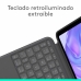 Pouzdro na tablet Logitech iPad Pro 2024 Černý Španělská Qwerty QWERTY