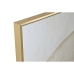 Pintura Home ESPRIT Bege Dourado Purpurina Cavalo 103 x 4,5 x 103 cm (2 Unidades)