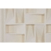 Maleri Home ESPRIT Beige Geometri Moderne 60 x 7 x 60 cm (2 enheder)