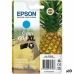 Originální inkoustové náplně Epson XP-2200 WF-2910DWF Azurová (10 kusů)