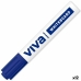 Whiteboard-marker Molin Viva Blauw (12 Stuks)