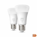 Okos Izzó Philips 8719514319028 Fehér F 60 W 9 W E27 800 lm (2700 K) (2 egység)