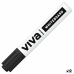 Whiteboard-marker Molin Viva Zwart (12 Stuks)