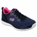 Dámske športové topánky Skechers Bountiful Quick Path Tmavo modrá