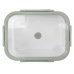 Hermetic Lunch Box Lékué Borosilicate Glass Rectangular 1,05 L