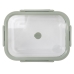 Hermetic Lunch Box Lékué Borosilicate Glass Rectangular 1,05 L