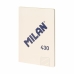 Agenda Milan 430 Beige A4 48 Fogli 21 x 29,7 cm (3 Unità)