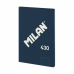 Anteckningsbok Milan 430 Blå A4 48 Blad 21 x 29,7 cm (3 antal)