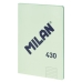 Caderno Milan 430 Verde A4 48 Folhas 21 x 29,7 cm (3 Unidades)