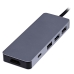 Hub USB TNB iClick Grigio