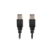 USB Cable Lanberg CA-USBA-20CU-0010-BK Black 1 m (1 Unit)