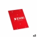 Paper Bag ENRI Red A5 80 Sheets 4 mm (5 Units)