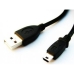 Кабел USB към мини USB GEMBIRD CCP-USB2-AM5P-6 Черен 1,8 m