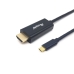 Cabo USB A para USB-C Equip NA Preto 1 m