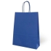 Paper Bag Fama Dark blue With handles 125 g/m² 15 x 8 x 21 cm (25 Units)