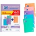 Notatbok Oxford WRITE&ERASE Pastel Din A4 80 Ark 21,5 x 31,5 cm 5 Deler (25 enheter)