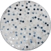 Bordsett med 2 stoler Alexandra House Living Flerfarget 60 x 71 x 60 cm Mosaikk