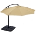 Parasol Alexandra House Living Castanho Preto 2,7 m Poliéster