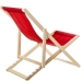 Foldable hammock Alexandra House Living White Red 61 x 103 x 96 cm Cloth