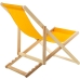 Hamaca plegable Alexandra House Living Amarillo 61 x 103 x 96 cm Tela